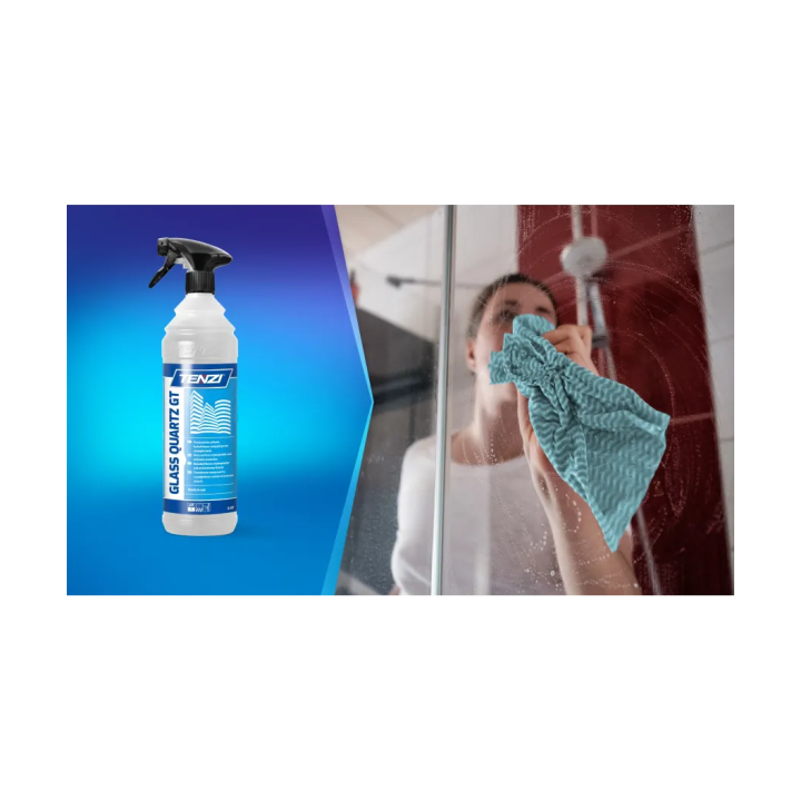PROFESJONALNY PŁYN DO SZYB I LUSTER Z EFEKTEM HYDROFOBOWYM QUARTZ 1L