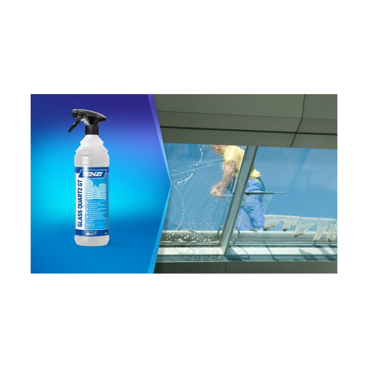 PROFESJONALNY PŁYN DO SZYB I LUSTER Z EFEKTEM HYDROFOBOWYM QUARTZ 1L