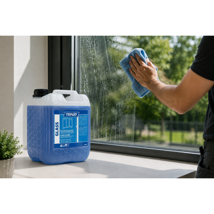 TENZI GLASS 5L – Koncentrat do mycia szyb, luster i powierzchni szklanych