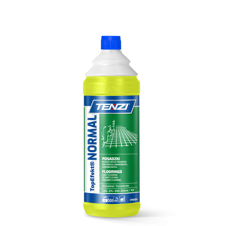 PROFESJONALNY PREPARAT DO PODŁÓG TOPEFEKT® NORMAL 1L - BEZ SMUG, DO ZMYWAREK