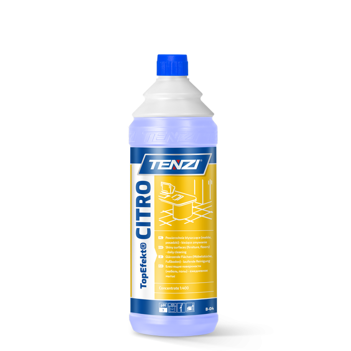 UNIWERSALNY PREPARAT MYJĄCY TOPEFEKT® CITRO 1L O ZAPACHU CYTRYNOWYM
