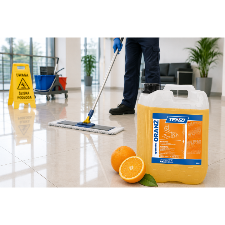 NEUTRALNY PREPARAT DO POWIERZCHNI BŁYSZCZĄCYCH O ZAPACHU POMARAŃCZY 5L