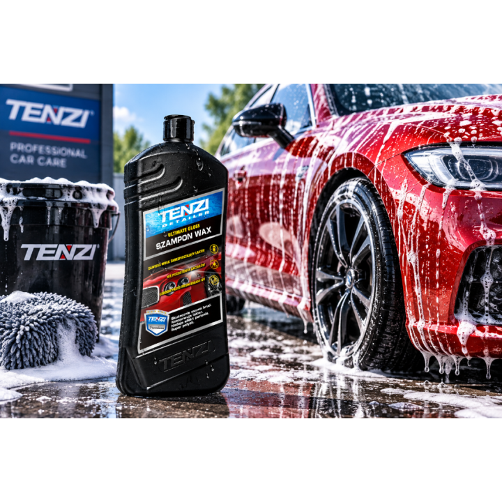 SZAMPON WAX 770ML DO KAROSERII Z FUNKCJĄ OSUSZANIA I POWŁOKĄ HYDROFOBOWĄ
