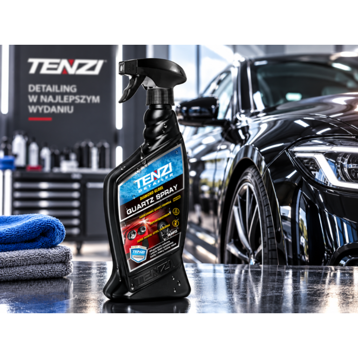 NANOTECHNOLOGICZNY SPRAY KWARCOWY 0,6L OCHRONA LAKIERU I SUPERHYDROFOBOWY EFEKT