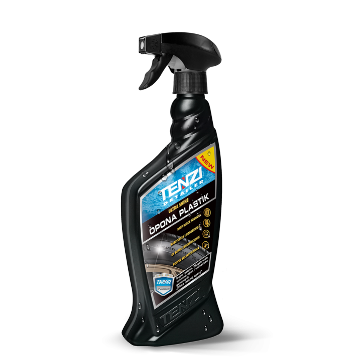DRESSING DO OPON I PLASTIKU SPRAY 600ML INTENSYWNY NABŁYSZCZACZ OCHRONNY