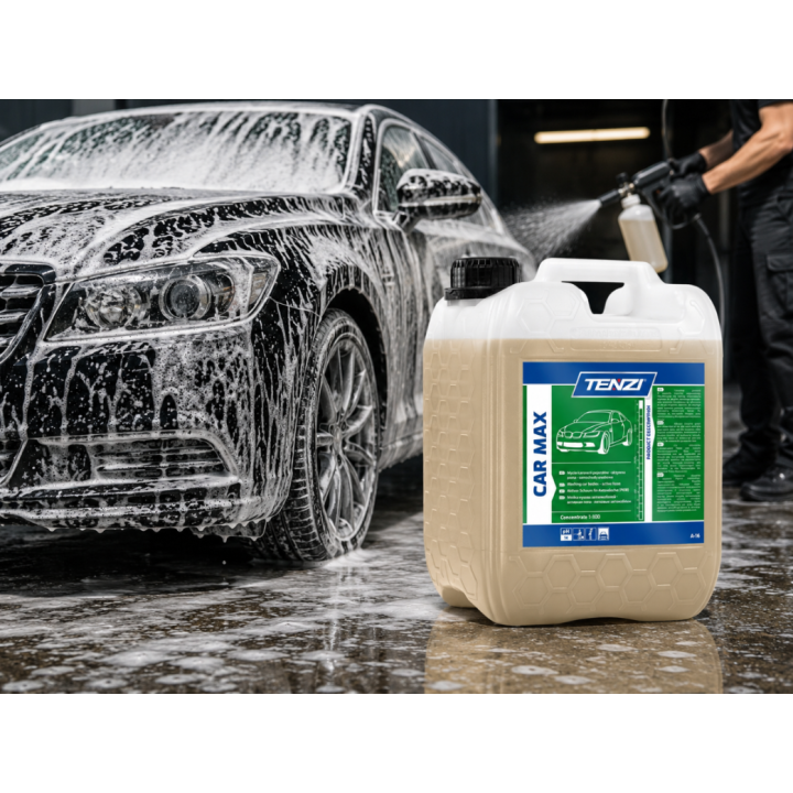 PIANA AKTYWNA DO MYCIA SAMOCHODÓW CAR MAX 5L BEZPIECZNA DLA CHROMU I USZCZELEK