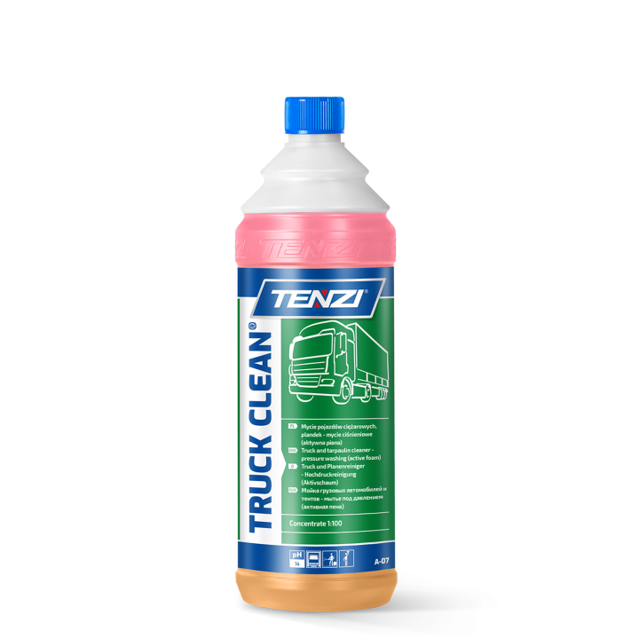 TENZI TRUCK CLEAN 1L Aktywna Piana Do Mycia Samochodów Ciężarowych TIR