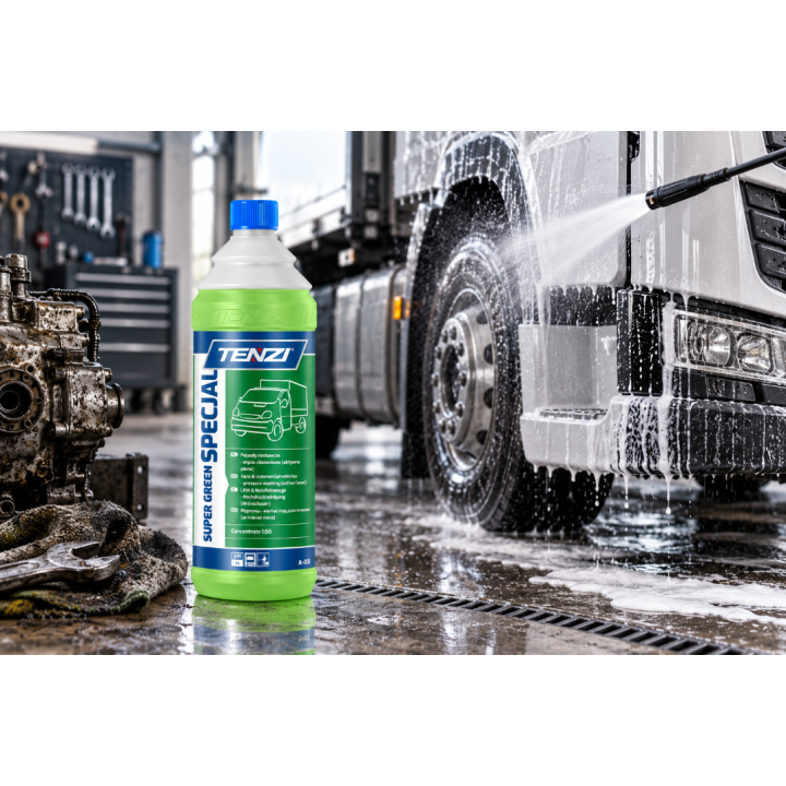 ALKALICZNY ŚRODEK CZYSZCZĄCY DO POJAZDÓW 1L - UNIWERSALNA FORMUŁA DO KAROSERII