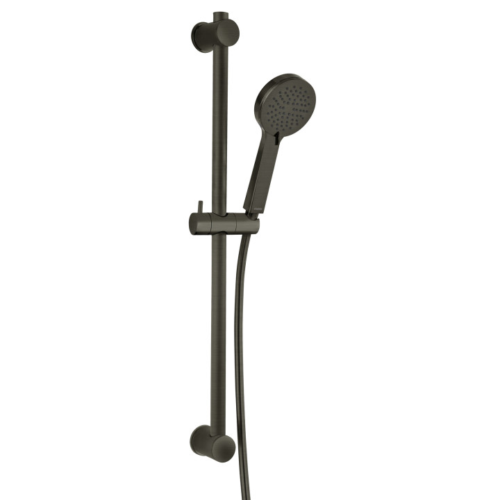 RILLO ZESTAW NATRYSKOWY PRZESUWNY 3F, GUN METAL