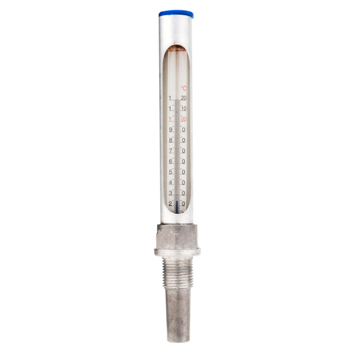 TERMOMETR DO C.O. PROSTY 3-4" 150°C AL