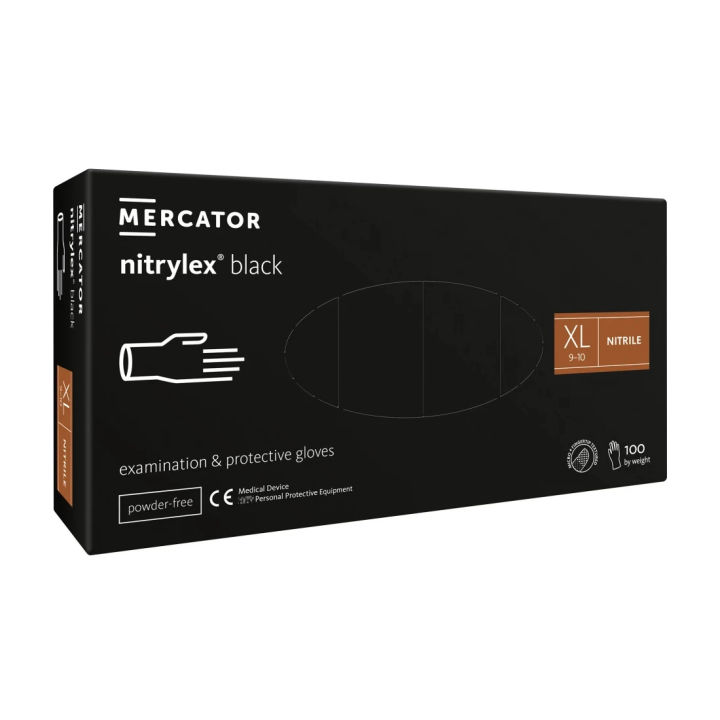MERCATOR NITRYLEX BLACK SIZE XL