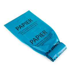 WORKI DO SEGREGACJI, PAPIER, 120L, NIEBIESKIE