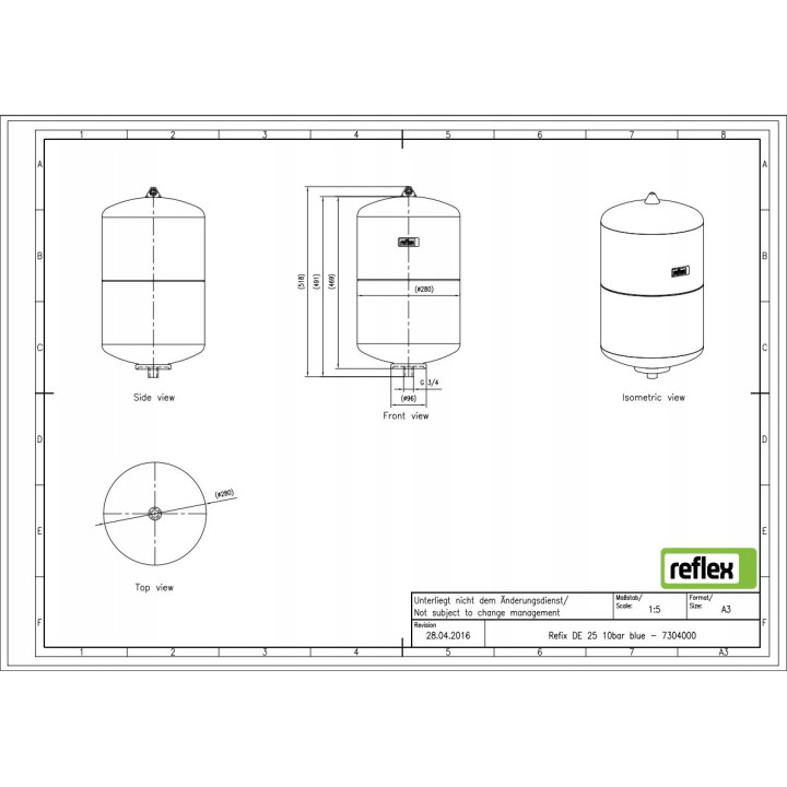 REFLEX NACZYNIE PRZEPONOWE NG 18L CO 10 BAR