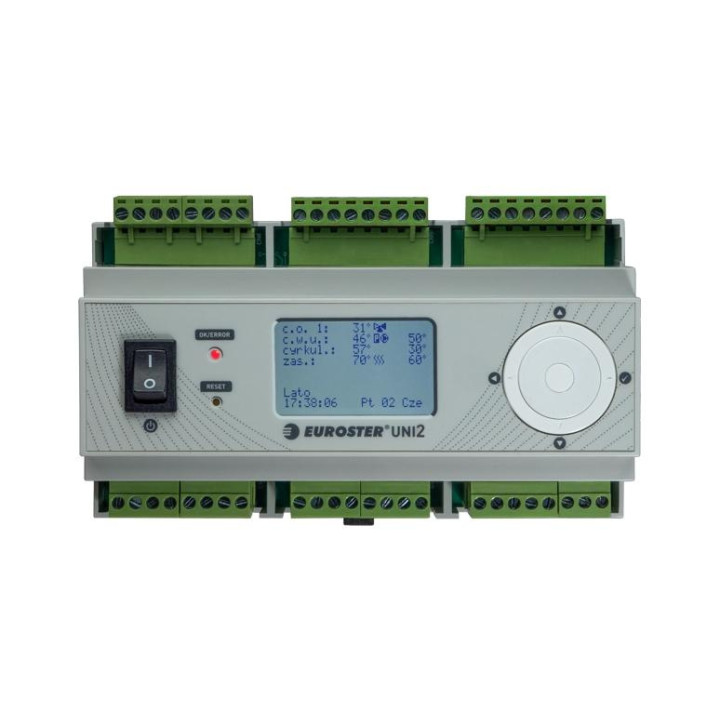 UNIWERSALNY REGULATOR POGODOWY DO OBWODÓW INSTALACJI GRZEWCZYCH EUROSTER