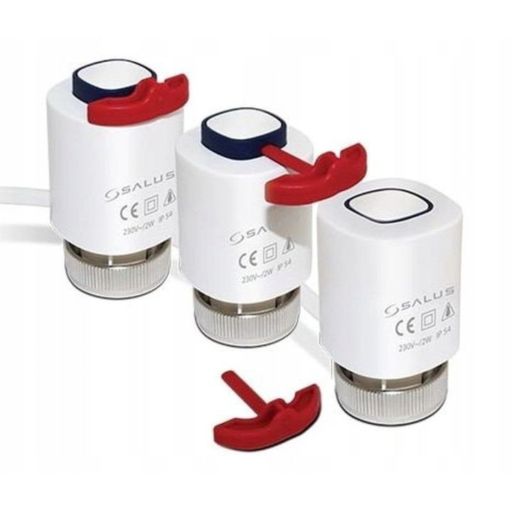 SIŁOWNIK TERMOELEKTRYCZNY DO ROZDZIELACZ T30NC 230V M30X1.5 ENERGOOSZCZĘDNY