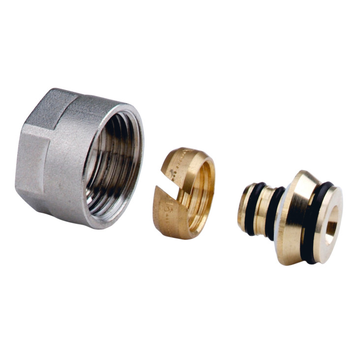 ZŁĄCZKA ZACISKOWA DO RUR WIELOWARSTW.17X2MM 3/4" KPL (2 SZT)
