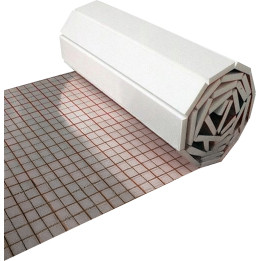 MATA STYROPIANOWA Z F.ALUMINIOWĄ 30MM (1SZT-10M)