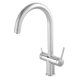FILTRATA, BATERIA ZLEWOZMYWAKOWA DO WODY FILTROWANEJ, WYLEWKA F, CHROM