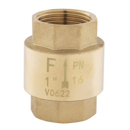 ZAWÓR ZWROTNY Z ELEMENTEM ZAMYKAJĄCYM Z TWORZYWA, 1 1/4", NAKRĘTNO-NAKRĘTNY