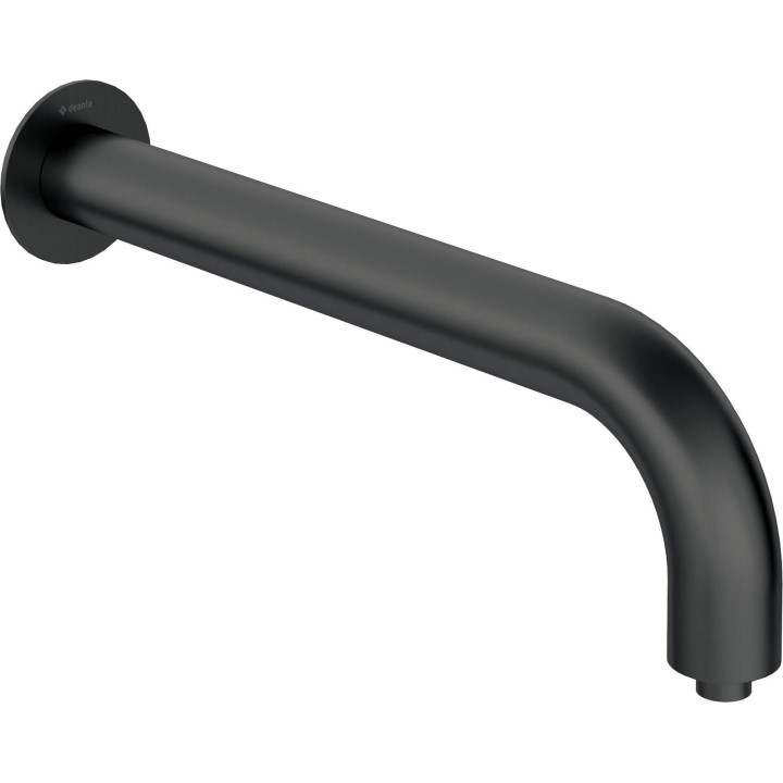 WYLEWKA PRYSZNICOWA ŚCIENNA - 380 MM STAŁA NERO SILIA NQS N41K