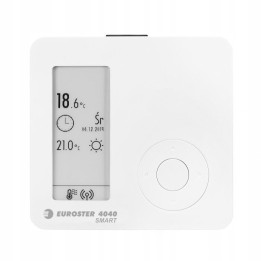 REGULATOR POKOJOWY STEROWNIK BEZPRZEWODOWY 4040 SMART WIFI BIAŁY EUROSTER