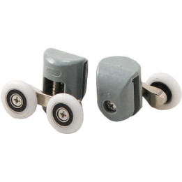 ROLKI GÓRNE PODWÓJNE DO SZYB 5 MM - FI 23 MM XKCF2RU04