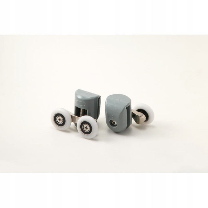 ROLKI GÓRNE PODWÓJNE DO SZYB 5 MM - FI 23 MM XKCF2RU04