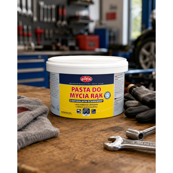 Pasta BHP z naturalnym ścierniwem do mycia rąk Eilfix 500 ml