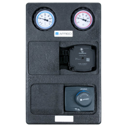 Grupa pompowa PrimoTherm K 180-2 DN25 GP 3-WM-SM, pompa Grundfos UPM3 Hybrid, zawór mieszający ARV Kvs Vario, siłownik ARM 343 P
