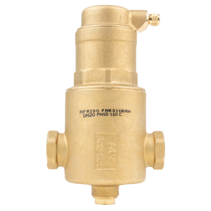 Separator powietrza FAR 311, z odpowietrznikiem automatycznym, przyłącza Rp3/4''