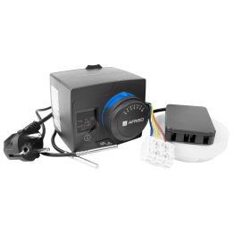Regulator pogodowy ARC 345 ProClick, 3 czujniki, 230 V AC, z funkcją sterowania pompą