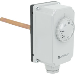 Termostat zanurzeniowy TC2, 0÷90°C, nastawa zewnętrzna, przyłącze G1/2", L 100 mm