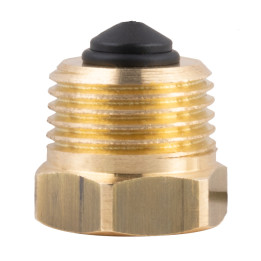 Zawór stopowy do odpowietrznika, R3/8" x GW G3/8"