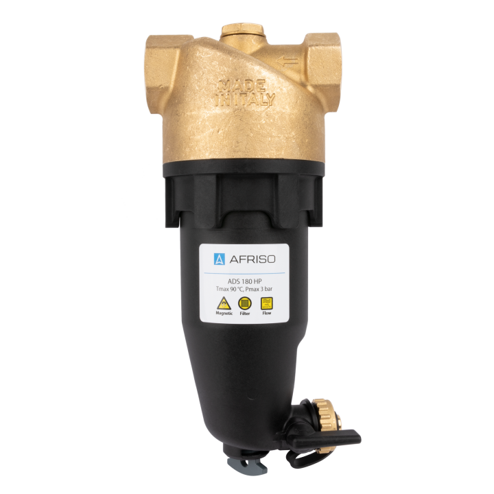 Magnetyczny separator zanieczyszczeń ADS 180 HP do pomp ciepła, GW G1", Kvs 17,1 m3/h