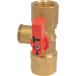 Kurek manometryczny AMC 2-drogowy, 2x GW G1/2", PN25