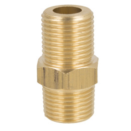 Nypel mosiężny G1/2" x R1/2"
