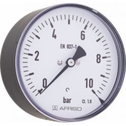 Manometr standardowy RF 40, D211, fi40 mm, 0÷25 bar, G1/8", ax, kl. 1,6