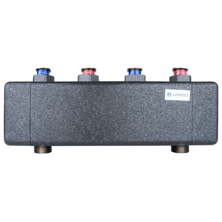 Rozdzielacz KSV 125-2 HW 70 kW, dla 2 obiegów pompowych, ze sprzęgłem hydraulicznym