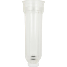 Naczynie Optimum do filtra (odstojnik) z tworzywa sztucznego, długie, z zaworem spustowym, do FloCo-Top-1C/-2C