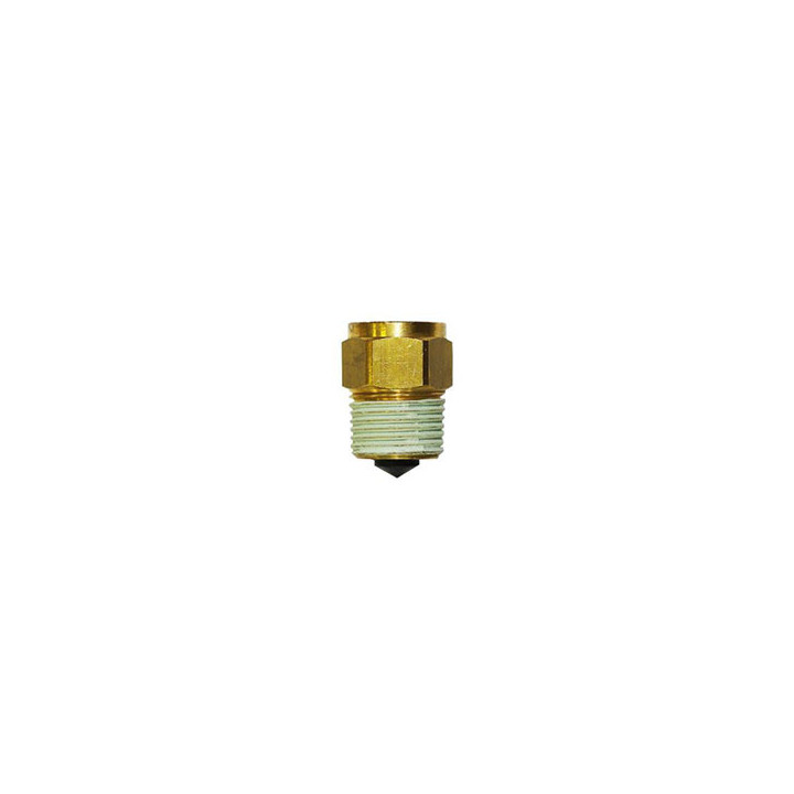 Zawór montażowy z zaworem stopowym, GW G1/4" x G3/8"