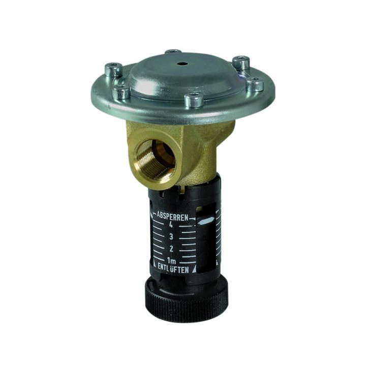 Zawór antylewarowy MAV Universal, 220 l/h, 2x GW G3/8", różnica poziomów 1÷4 m