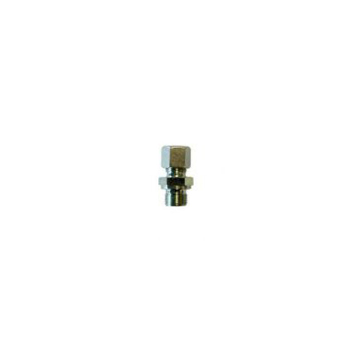 Złączka zaciskowa, G3/8" x śrubunek dla rury fi6 mm, L 38 mm