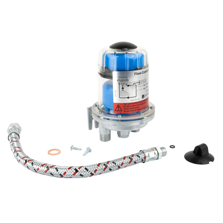 Automatyczny odpowietrznik oleju Flow-Control 3/K, 2x G3/8", GW G1/4"
