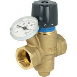 Termostatyczny zawór równoważący ATB 100 do cyrkulacji c.w.u., DN15, 35÷75 st. C, kv 1,5 m3/h