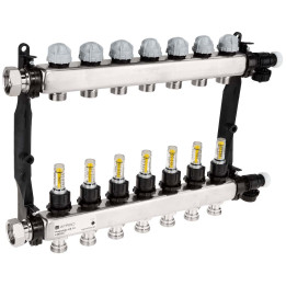 ProCalida VA 1C ze stali nierdzewnej, 7 obiegów, nakrętki G1'', 0,5 ÷ 4,0 l/min