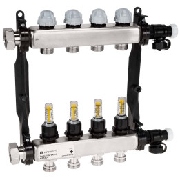 ProCalida VA 1C ze stali nierdzewnej, 4 obiegi, nakrętki G1'', 0,5 ÷ 4,0 l/min