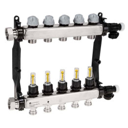 ProCalida VA 1C ze stali nierdzewnej, 5 obiegów, nakrętki G1'', 0,5 ÷ 4,0 l/min