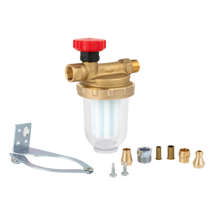 Filtr olejowy jednorurowy V 500 Si, z wkładem plastikowym, 250 l/h