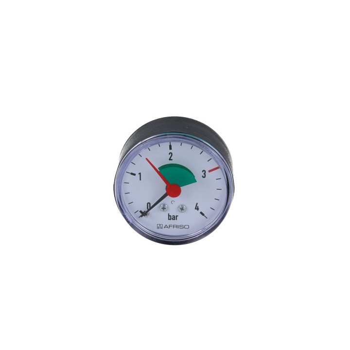 Manometr grzewczy HZ 50, fi50 mm, 0÷4 bar, G1/4", exc, kl. 2,5