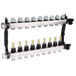 ProCalida VA 1C ze stali nierdzewnej, 9 obiegów, nakrętki G1'', 0,5 ÷ 4,0 l/min